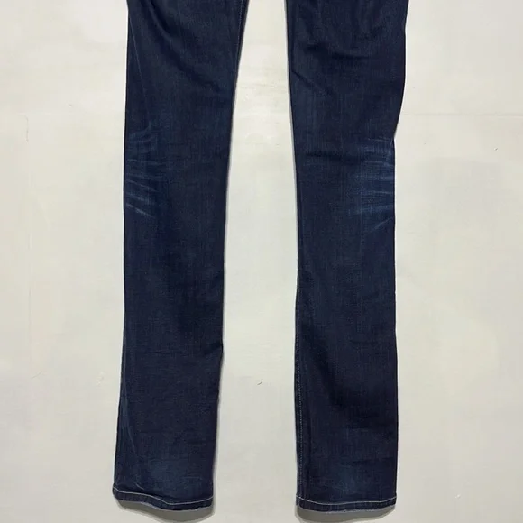 Citizens of Humanity Ava Low Rise Straight Leg Dark Wash Denim Jeans Size 27 - Picture 11 of 14